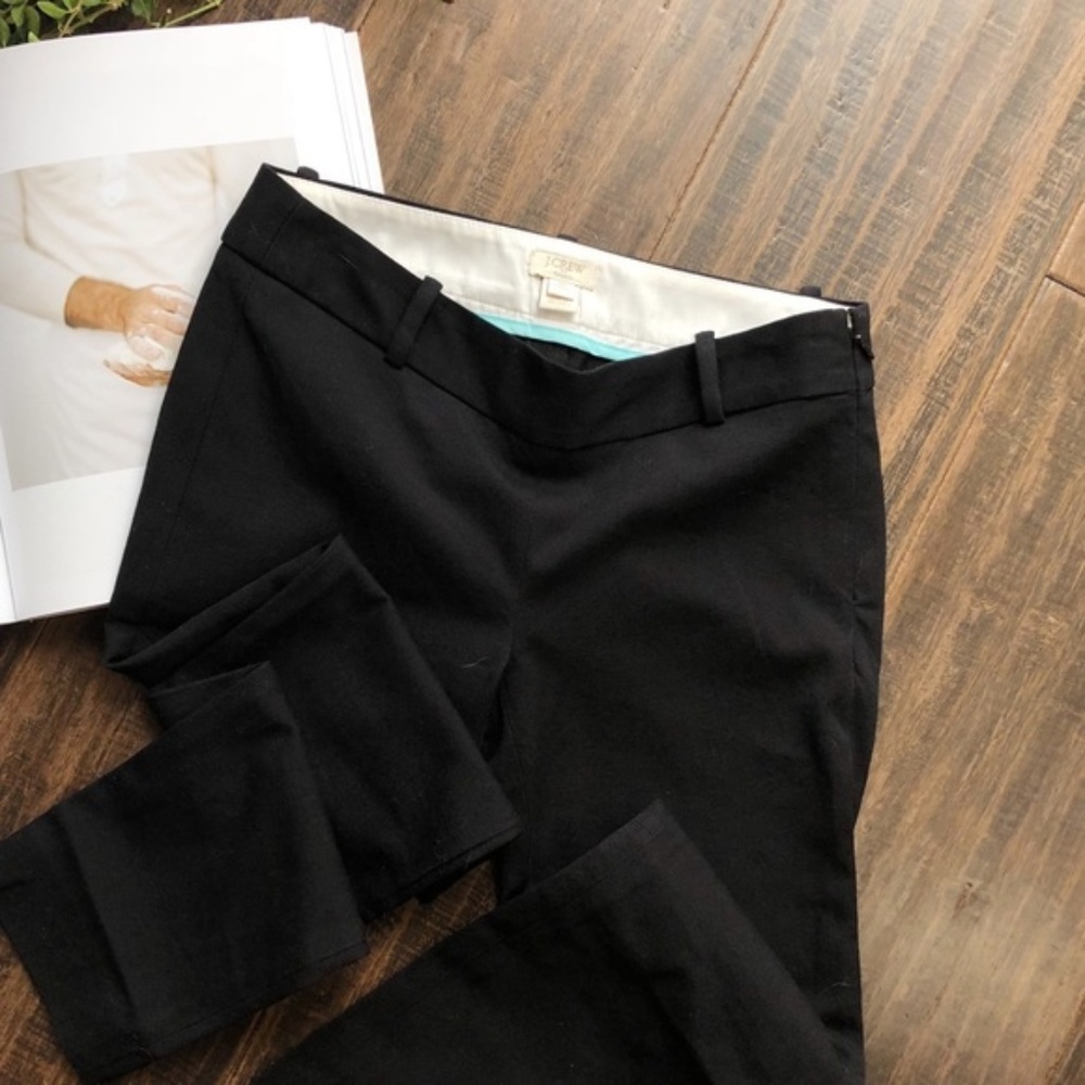 J. Crew size 00 petite black skinny ankle pants